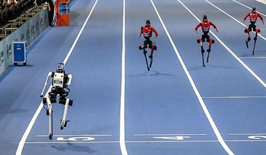 Robot chino supera récord mundial humano en la competencia de atletismo de los 100 metros