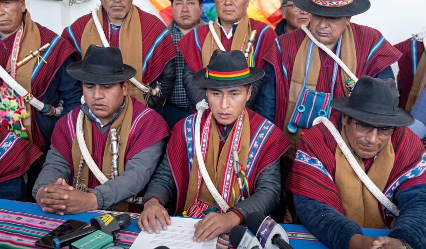 “Todo tiene un límite”: Campesinos Túpac Katari lazan advertencia al Gobierno por decretos