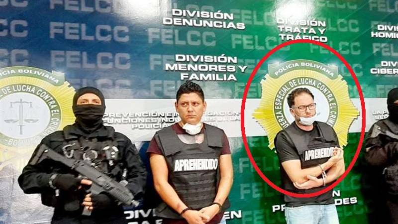 Foto de 2021 en la presentación de Vaca Díez por parte de las autoridades