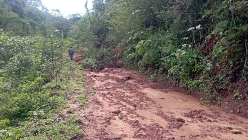 En el municipio Kereimba Iyambae, antes Gutiérrez, los caminos fueron destruidos por las lluvias