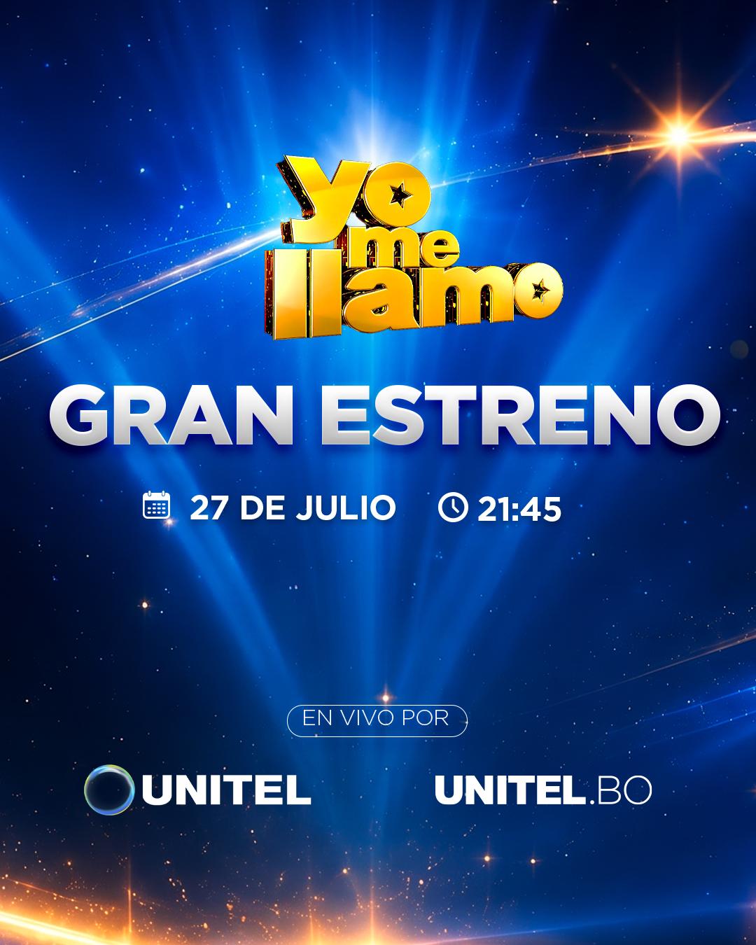 El escenario está listo: Yo Me Llamo el sueño sigue vivo,  Gran estreno este lunes 27 de julio